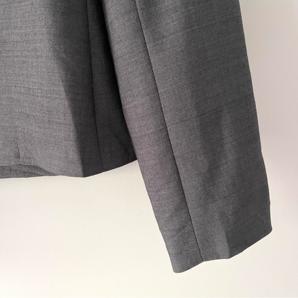 Theory Women's Grey Blazer Size 4 - Picture 4 of 11